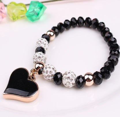 Crystal  Bracelet & Bangle Heart Bracelets