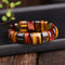 Natural color tiger eye stone tiger eye stone red yellow blue hand row bracelet bracelet men and women couple gift