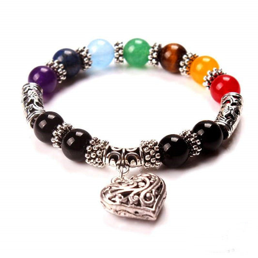 Bracelet 7 Chakras Amour de Vivre