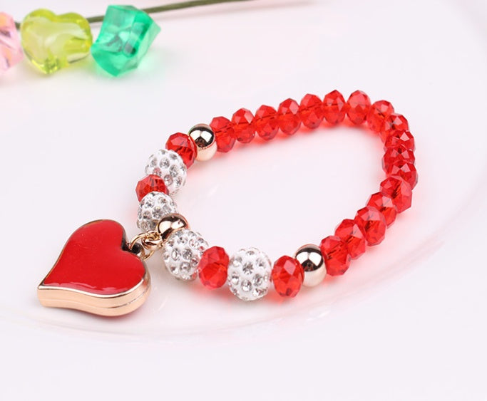 Crystal  Bracelet & Bangle Heart Bracelets