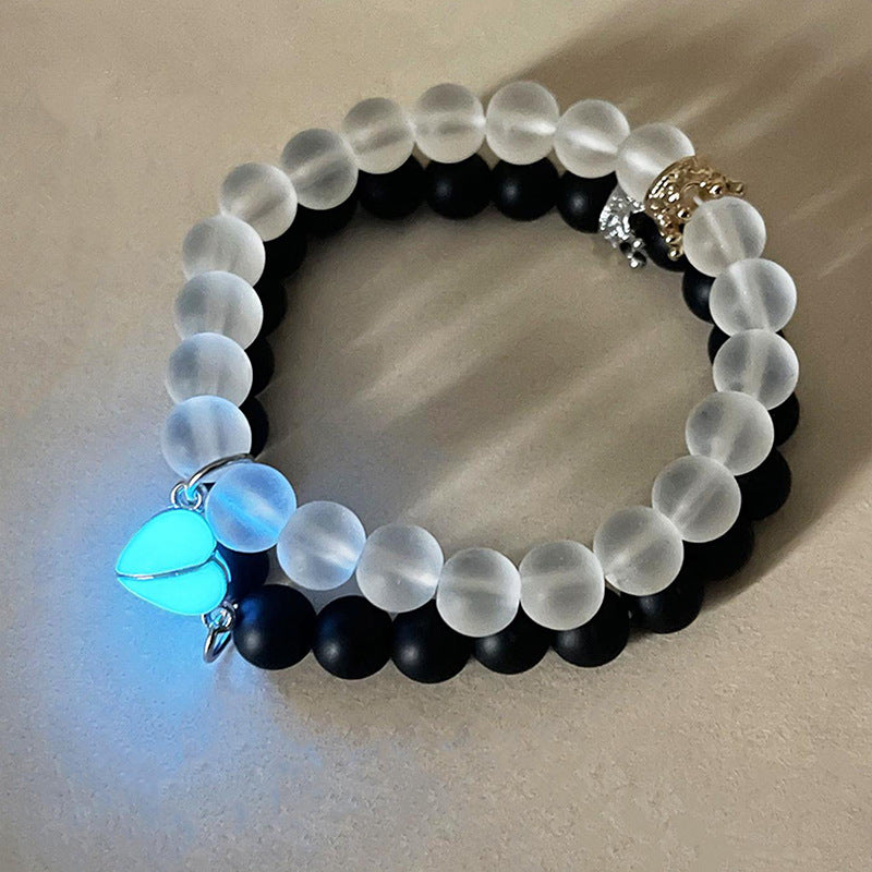 Couple Bracelet For Lover Men Women Fluorescent Gift